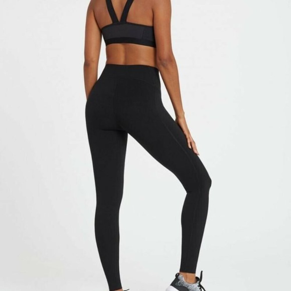 Spanx High Waisted Solid Black Everywhere Legging… - image 2